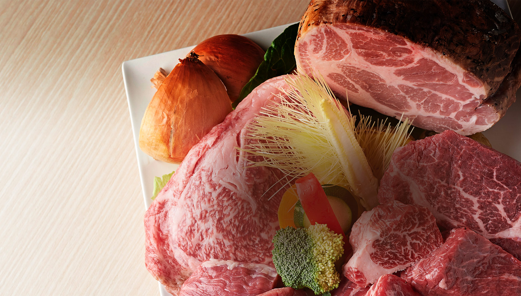 時間を忘れて「肉」に夢中